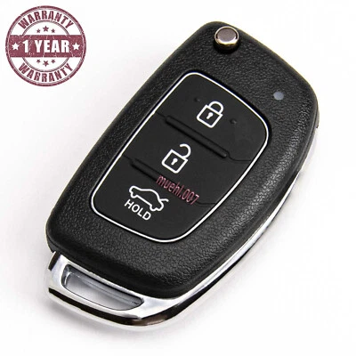 RÉPARATION TELECOMMANDE COQUE CLE POUR HYUNDAI I10 I20 I30 I40 TUCSON 3 BOUTON
