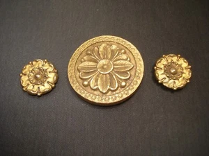 3 Anciens Cache Clous /Pitons - Foto 1 di 8