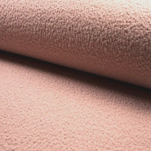 Bouclé Stoff Meterware old rose 5,99€/0,5m Trend BOUCLÈ MAXI premium Qualität - Picture 1 of 4
