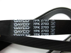 Land Rover Disco 2 V8 Drive Belt - with ACE+AIRCON - DAYCO ERR6896 7PK2703 ITALY - Picture 1 of 3