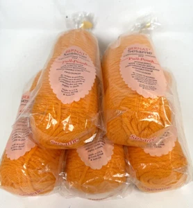 5 Vintage Yarn Bernat Sesame Germantown Weight 4106 SUNSET Same Dye Lot 2oz ea - Picture 1 of 7