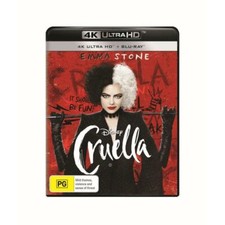 Cruella (4K UHD Blu-Ray) NEW