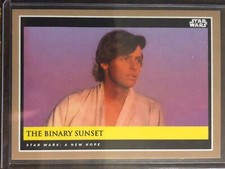 2019 Topps Star Wars Galactic Moments #8 The Binary Sunset