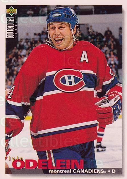 1995-96 Collectors Choice #6 Lyle Odelein - Image 1 of 1