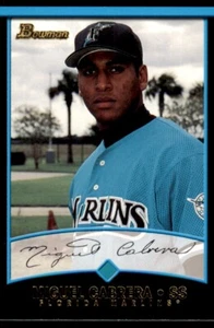 2001 Bowman Gold #299 Miguel Cabrera UER/Denny Bautista pictured - Picture 1 of 2