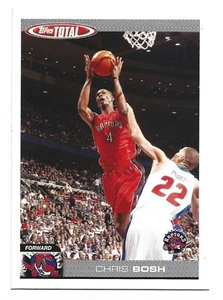 2004-05 Topps Total #77 Chris Bosh Toronto Raptors Basketball Card Texas - Picture 1 of 2