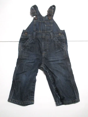 婴儿男宝宝 GAP 1969 蓝色牛仔球衣衬里外套套装尺寸 6-12 MON — 第 1/3 张图片