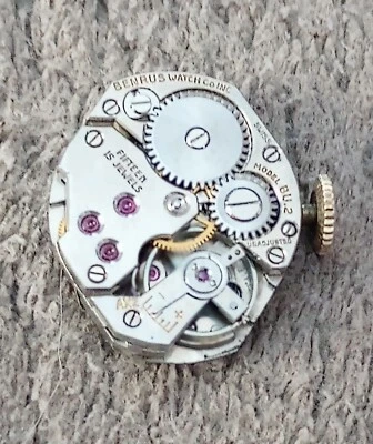 Benrus Caliber BU - 2 Movement Good balance - parts Foto 1 de 2