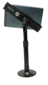 Tischständer 360° Halterung abschließbar für Tablets von 8.0" bis 11.0" Schwarz - Afbeelding 1 van 4