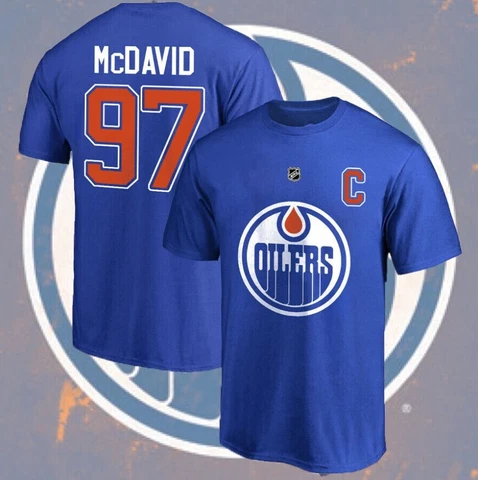 Edmonton Oilers Player Team Play-offs T-Shirt Gift Fans S-3XL Cover