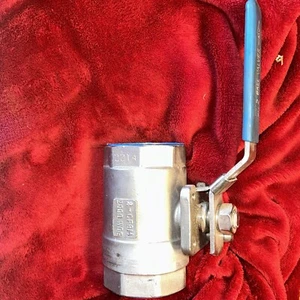 🔥2” Ball Valve Stainless Welded Brand New 2000 WOG - Picture 1 of 6