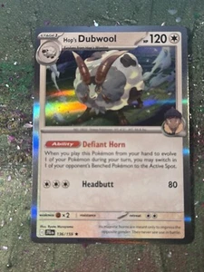 Hop’s Dubwool Holo 136/159 (Rare; NM) - Sv09: Journey Together - Picture 1 of 1