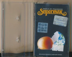 Supermax World Of Tomorrow 1990 2001 Ukraine Licensed Cassette NM - Picture 1 of 7