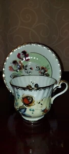 Vintage H&M Sutherland Teetasse und Untertasse Rose Floral Granny Core Cottage Chic - Bild 1 von 4