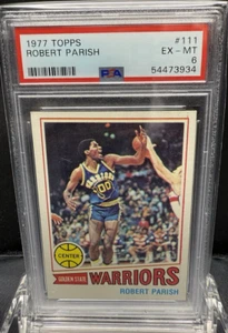 1977 Topps Robert Parish #111 PSA 6 - Bild 1 von 2