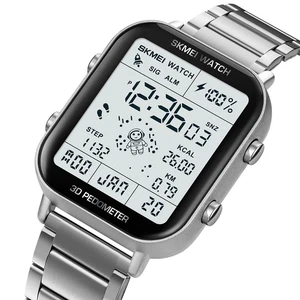 SKMEI Reloj Deportivo Hombre Esfera Astronauta Reloj Pulsera Digital Hombre Acero Relojes LED - Imagen 1 de 25
