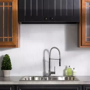 Aspect Peel and Stick Backsplash 3in x 6in Glass Tile (15 sq ft Kit) - Picture 1 of 7