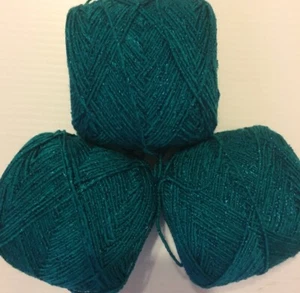Brisa yarn sport .Color 1339. Acrylic & Rayon. 450 yards per ball.1 set of 3. - Picture 1 of 2