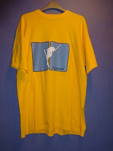 Camiseta COURCHEVEL Hombre Mujer Color Amarillo Talla L Totalmente Nueva - Imagen 1 de 2