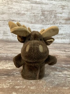 VTG Mary Meyer Sweet Brown 9" Vermont Moose Plush Stuffed Animal Toy Puppet - Picture 1 of 9