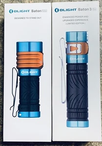 NEW Olight Roadster COMBO-Baton 3 Pro #0814/6000 & New Baton Turbo Priority Mail - Picture 1 of 6
