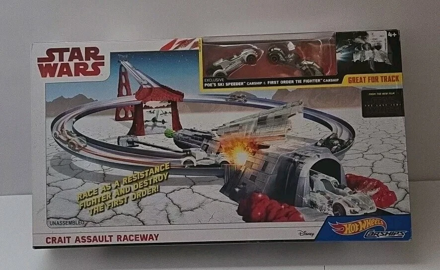 Hot Wheels Star Wars CRAIT Assault Raceway Disney Carships Dyy42 2017 Mattel