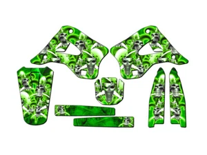 1994-1995 KX 125 JESTER Green Senge Graphics Kit Compatible with Kawasaki - Picture 1 of 10