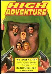 HIGH ADVENTURE #88, 2006, rare US pulp size crime drug reprint mag, Green Lama - Picture 1 of 1