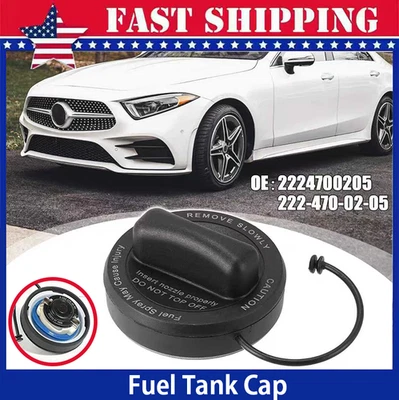 2224700205 Fuel Tank Gas Filler Cap For Mercedes-Benz CLA45 for AMG 2014-2019 - Image 1 of 4
