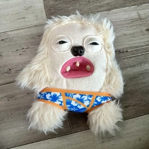 ZURU Fuggler lustiges hässliches Monster Plüschtier | VACAY VIBES - Cream Hedge Grog - Bild 1 von 3