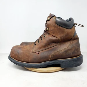 Red Wing Boots Herren 13 D 4215 Dynaforce Braun Stahlkappe Arbeit Jagd Schnürschuhe - Bild 1 von 13