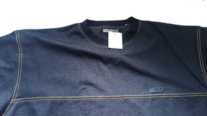 Lerros T-Shirt Gr. 4XL,62/64 Baumwolle dkl. blau,jeans-like,logo,Kontrastnähte - Bild 1 von 7