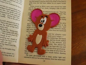 Tom And Jerry Flat Tom Book Mark  - Picture 1 of 1