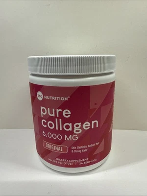 360 Nutrition Pure Collagen 6,000 MG. Original - 6 Oz. Exp: 05/2027. New Sealed - Image 1 of 3