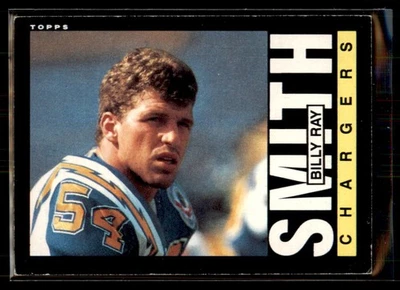 1985 Topps Billy Ray Smith #378 San Diego Chargers - Image 1 of 2