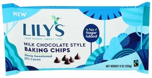 Lily'S Baking Chips Chocolate con Leche 9 OZ (Paquete de 1) - Imagen 1 de 2