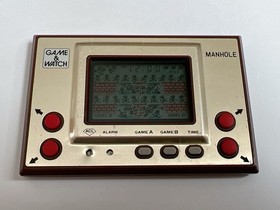 NINTENDO GAME AND & WATCH Manhole 1981 Direct From Japan Very Rare