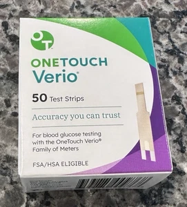 50 STRISCE REATTIVE ONE TOUCH VERIO NUOVE E SIGILLATE 30/11/2026 - Foto 1 di 4