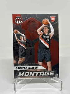 Donovan Clingan 2024-25 Panini Mosaic Montage Rookie #6 Blazers - Picture 1 of 2