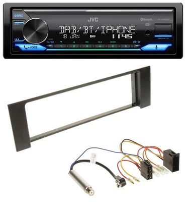 JVC Bluetooth DAB USB MP3 Autoradio für Audi A4 (B6, 00-04) - ISO - Bild 1 von 4