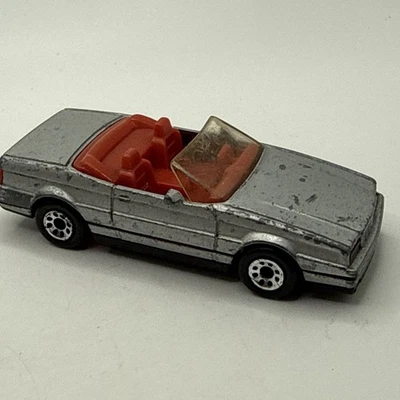 Matchbox Cadillac Allante Plateado Diecast Coche Gris Convertible De Colección 1987 Foto 1 de 4