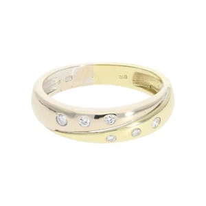 Diamant Ring Bicolor 25323951 Gold 585 Second Hand, getragen - Bild 1 von 6