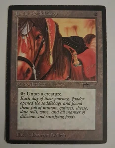Jandor's Saddlebags HP Arabian Nights MTG Magic the Gathering - Picture 1 of 6