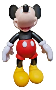Disney Plastic Diecast 9" High Mickey Mouse Action Figure - Picture 1 of 3