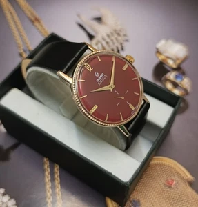 VINTAGE RADO DE LUXE WATCH MANUAL WIND 36mm CASE - Picture 1 of 15