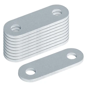 10 Pcs 2-5/8" Trailer Leaf Spring Shackle Straps for Double Eye Leaf Spring, ... - Picture 1 of 3