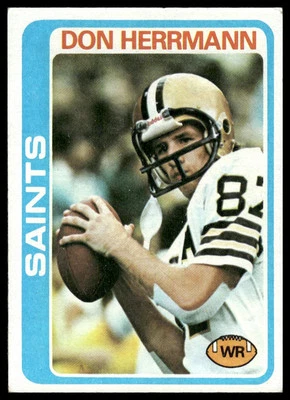 1978 Topps #243 Don Herrmann New Orleans Saints - Image 1 of 2