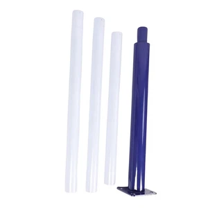 Street Light Pole Outdoor Lamp Post 13ft Height Split Structure For Court - Picture 1 of 12