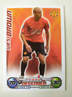 Match Attax Topps Trading Card Premier League 2008 / 2009 Wes Brown