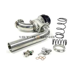 FOR Tial 38mm VBand Turbo External Wastegate 17PSI+Elbow inlet+outlet Dump pipe - Foto 1 di 1